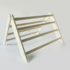 Sturdy Metal and Wooden Baby Chicks Roosting Bars, Easy to Assemble & Clean Stand Ladder Fun Toys for Coop Accessories