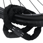 Bike Chain Lock 0.6m Heavy Duty Motorcycle Chain Locks Thick Anti-Theft Security Bicycle Lock with 2 Keys for Mountain Road Electric Bike, Motorcycles, Scooter, Door, Gates