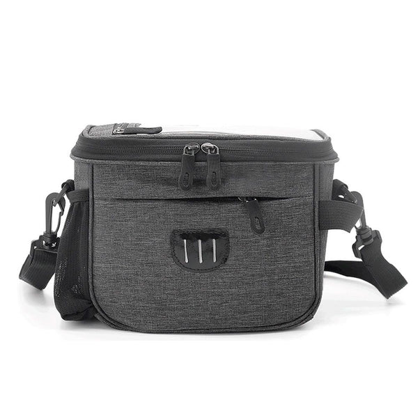 Polyester Bicycle Handlebar Bag with Reflective Stripe