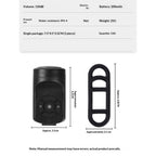 Electric Horn, Electronic Bell, 120DB Horn for Adults, Modes Horn for Bike, Loudest Horn with Rechargeable Battery for Mountain（only one bicycle horn）