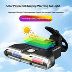 USB Rechargeable Tail Light, LED Night Cycling Bike Warning Rear Tail Light with Modes for Cycling Safety
