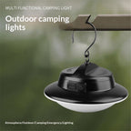 Camping up Tent Light for Hanging, LED Portable Overhead Lantern for Booths, Waterproof Outdoor Camp Lamp with Power for Glamping (Battery not included)