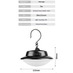 Camping up Tent Light for Hanging, LED Portable Overhead Lantern for Booths, Waterproof Outdoor Camp Lamp with Power for Glamping (Battery not included)