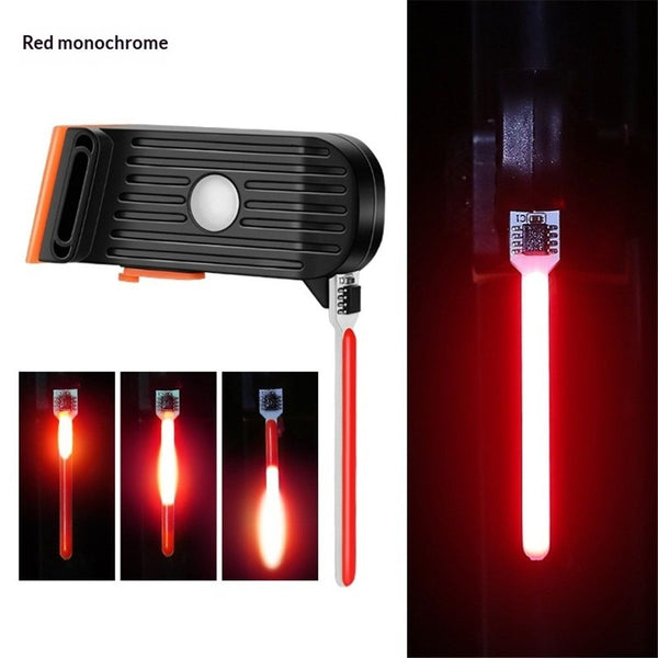 2 Pack Rechargeable Waterproof Bike LED Tail Light for Night Riding
