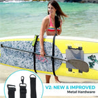 Paddle Board Accessories Carrier Carrying Strap to Carry Paddleboard Accessories for Women and Men with cup sleeve