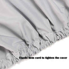2 pack Boat Seat Cover Captain Chair Helmsman Dust Waterproof Furniture UV Resistant Elastic Closure Outdoor Yacht Ship Fishing Foldable Protection