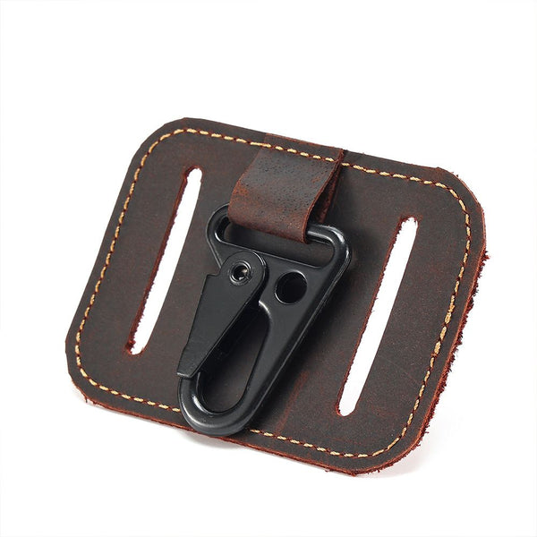 Vintage Keychain Organizer Belt Key Holder - Full Grain Leather