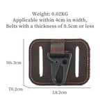 Belt Key Holder, Vintage Keychain Organizer, Accessories, Classic Travel & Commuter Essentials, Full Grain Leather, Handmade