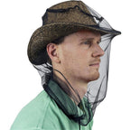 4 Pack Ultra Large Mosquito Net 18x18 Inches Mosquito Head Net Oversized Insect Netting Bug Fits Most Hats for Gardening Hiking Fishing Traveling(Black)
