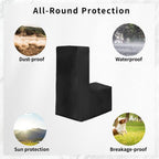 Elliptical Exercise Machine Cover - Waterproof & Dustproof Protective Cover for Home Use, for Indoor and Outdoor (165*65*140cm)