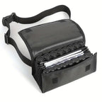 Coin Holders Pack with Banknote Dispenser, Waiter's Purse, Coin Sorter, Organizer, Storage Bag with Belt for Waitress, Server, Collector, Cashier, Change, Black