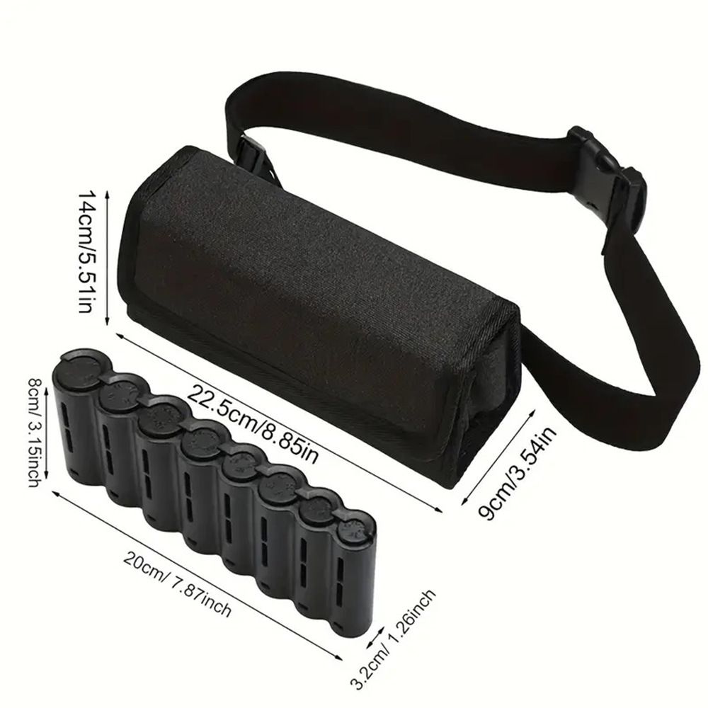 Coin Holders Pack with Banknote Dispenser, Waiter's Purse, Coin Sorter, Organizer, Storage Bag with Belt for Waitress, Server, Collector, Cashier, Change, Black