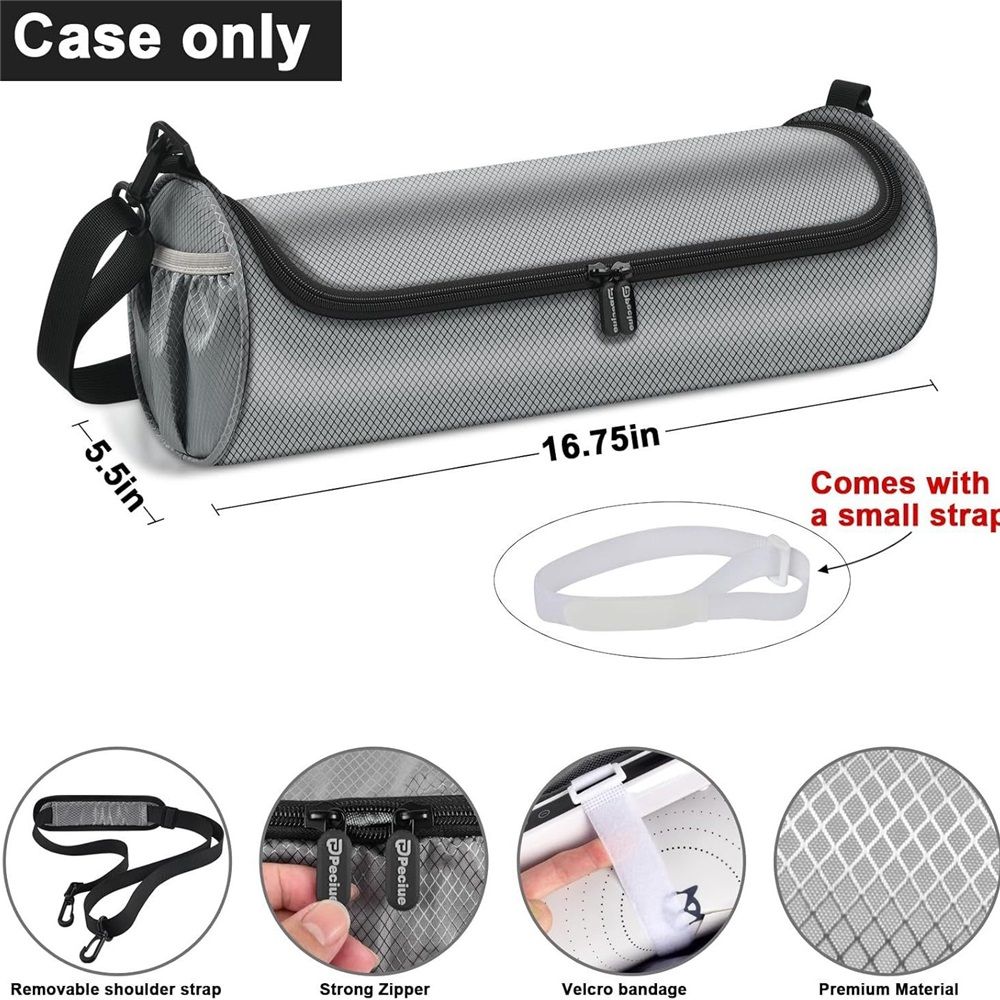 Food Warming Mat Bag, Universal Roll Up Hot Plates Heating Pad Storage Holder for itrusou, for Electric Warmer Tray, Ideal for Parties, Buffet, Travel-Case Only（only bag）