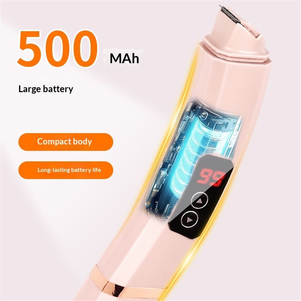 Electric Shaver for Women, Hair Shaver Razors for Legs, Arm, Underarms, Bikini, USB Rechargeable, Wet & Dry Waterproof Bikini Trimmer for Woman, pink