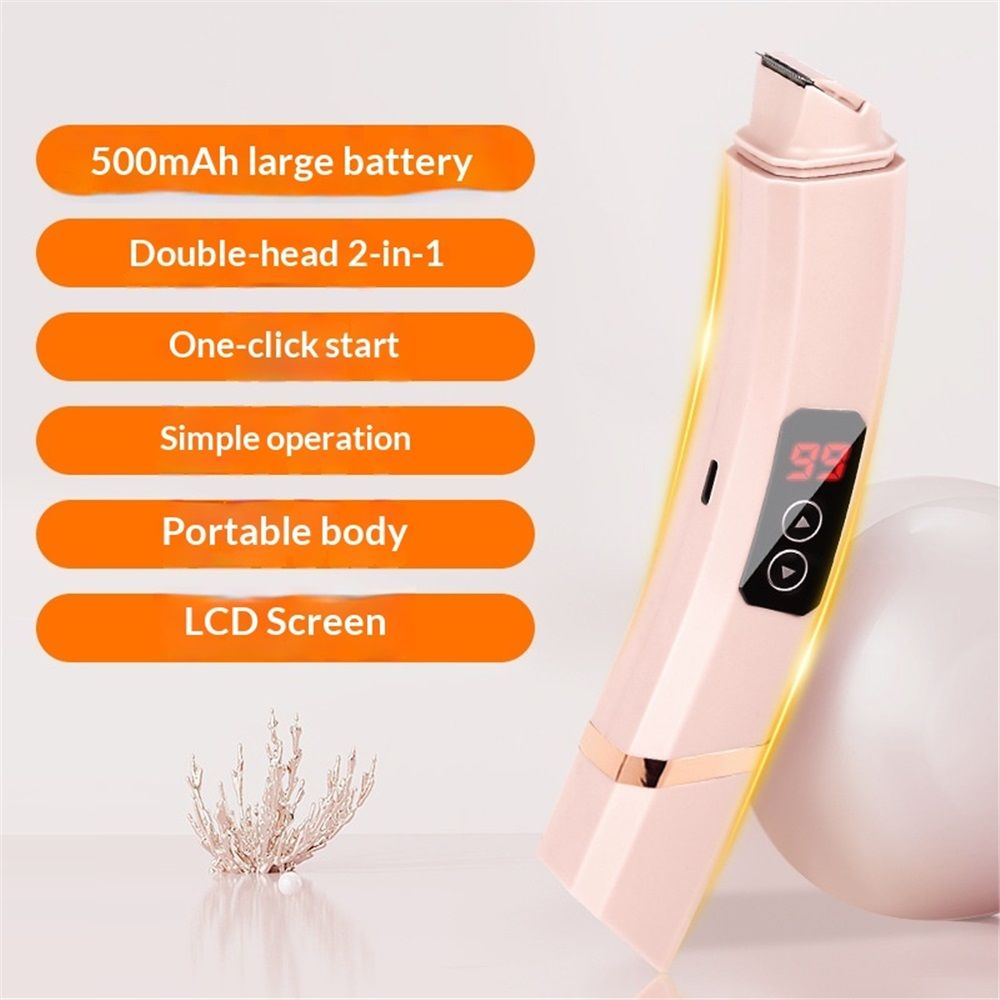 Electric Shaver for Women, Hair Shaver Razors for Legs, Arm, Underarms, Bikini, USB Rechargeable, Wet & Dry Waterproof Bikini Trimmer for Woman, pink