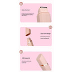 Electric Shaver for Women, Hair Shaver Razors for Legs, Arm, Underarms, Bikini, USB Rechargeable, Wet & Dry Waterproof Bikini Trimmer for Woman, pink