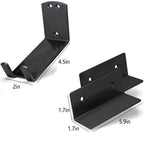 Bike Wall Mount Pedal Hook for E-Bikes, MTB & Road - Bicycle Wall Mount with Support Brackets and Wall Protection Pads, Suitable as Bike Rack Garage Bike Storage Shed and Bicycle Storage Indoor