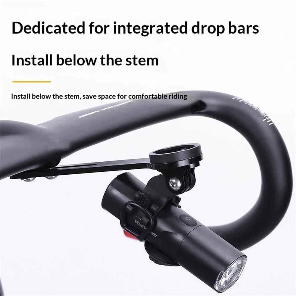Vehicle Mounts Stopwatch Seat Speedometer Holder Mount for Bike Bicycle Computer Mount Holder Bike Mounts Bracket Multifunctional Bicycle Handlebar Extender