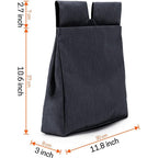 Umpire Ball Bag | Baseball Softball | Umpire Ball Bag for Baseball Softball, Ball Bag (black, 30*8*34cm)