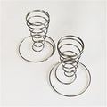 2 pack Stainless steel Pizza Cone Holder Stand Ice Cream Cone Holder,Pizza Cones Holders Freestanding Ice Cream Display Stands for Restaurants Cafes Party