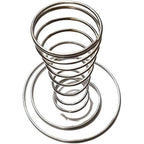 2 pack Stainless steel Pizza Cone Holder Stand Ice Cream Cone Holder,Pizza Cones Holders Freestanding Ice Cream Display Stands for Restaurants Cafes Party