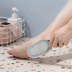 4 Pcs Foot Files with Skin Catcher, Stainless Steel Foot Rasp Callus Remover Pedicure Feet Grater Foot Scrubber Dead Skin Remover for Feet