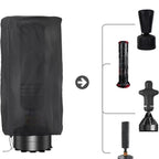 Freestanding Punching Bag Cover - Outdoor Waterproof, Standing Heavy Bag Protective Cover for Boxing Bag (43x28in)