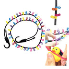 Rubber Duck Rope Holder for Car, Duck Holder for Auto High Elastic Ducks Display Fixed Mount Holder for Off-Road Vehicle Interior Accessories(excluding rubber duck)