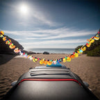 Rubber Duck Rope Holder for Car, Duck Holder for Auto High Elastic Ducks Display Fixed Mount Holder for Off-Road Vehicle Interior Accessories(excluding rubber duck)