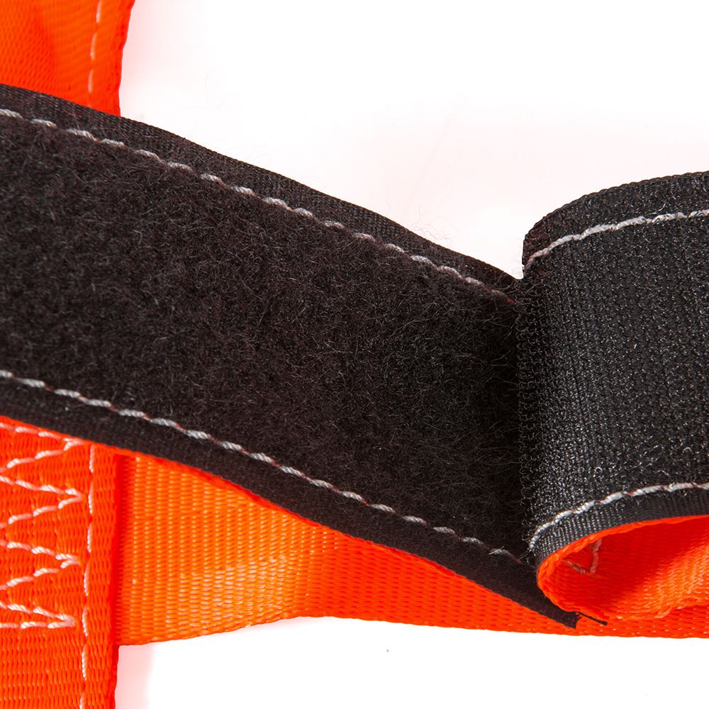 Universal Motorcycle Rear Wheel Tie down Strap in Orange, for Trailer Super Heavy Duty Strong Motorcycle