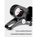 2 pack Aluminum alloy Bike Bell - Classic Bicycle Bell With Loud Sound for Road, Mountain, City, Sports, Cruiser and Bikes