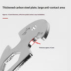 Pedal Wrench Double Sided Bicycle Pedals Removal 15/16/17mm Bikes Spanner Home Mechanic Kit Tool Comfortable Grip Cycling Crank for Biking Maintenance Repair