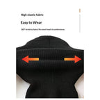 2pcs 3 Hole Winter Knitted Mask, Full Face Cover Ski Scarf Mask Warm for Adult Skiing, Motorcycle,Wind Protection