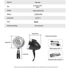 Vintage Retro Bicycle Bike Front Light Lamp LED Fixie Headlight with Bracket, for Women, Beach Cruiser Accessories
