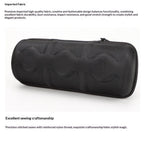 Watch case for travel and storage, hard 3 slots Watch Roll Organizer for Men and Women（does not include a watch）