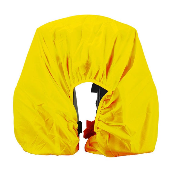 2 Pack Bicycle Rear Rack Trunk Bag Rain Cover for Bags and Panniers - Yellow