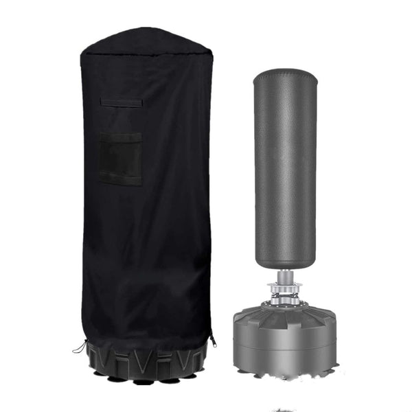 Freestanding Punching Bag Protective Cover, Adjustable Thickened Heavy Duty, Waterproof for Outdoor Boxing（Only protective cover）