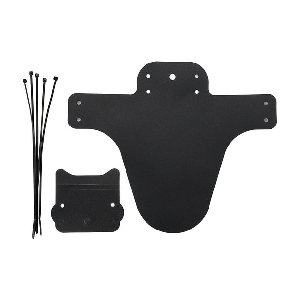 FENDER BLACK WITH STEALTH, Front and Rear Compatible Bicycle Mudguard, Plus Size and Fat Bike Wheel Sizes(26.5*22CM)