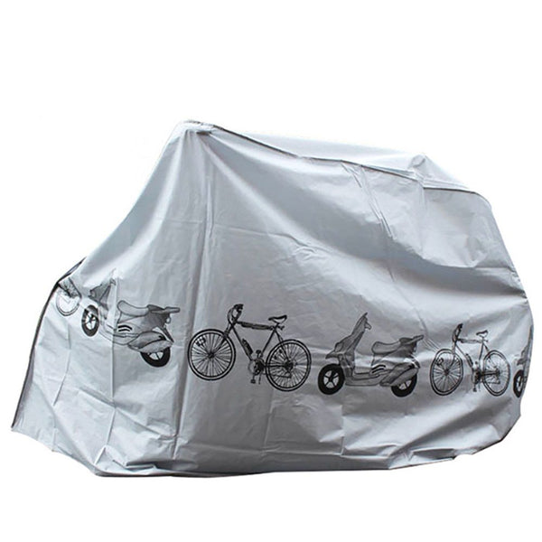 2 Pack UV, Rain, Dust Bicycle Protector Cover - Gray