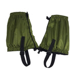 Leg Gaiter Waterproof Anti-Tear Ankle Gaiters Outdoor Hiking Walking Climbing Hunting Snow Legging Gaiters（Excluding shoes）