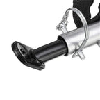 Universal Bike Trailer Hitch Quick Release Steel Linker Bicycle Trailer Hitch Adapter Attachment（black）