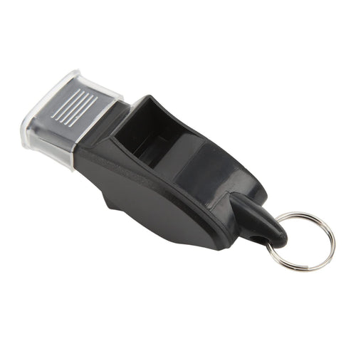 100 Pack Pea-less Plastic Whistles with Lanyards, Loud Crisp Sound Sports Whistle for Coaches, Referees & Officials, Durable Lightweight Outdoor Training Equipment