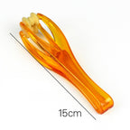 3Pcs Foot & Finger Roller Massager, Amber‑Colored Plastic Acupoint Massage Tool, Boost Blood Circulation, Relieve Finger Pain and Stress for Hands and Feet