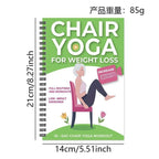 Chair Yoga for Seniors Over 60 – 30-Day Weight Loss & Toning Guide, 15-Min Daily Routine, Illustrated Poses & Progress Tracker, 4-Pack Spiral-Bound Home Fitness Book Set for Gentle Fat Burning & Muscle Strength