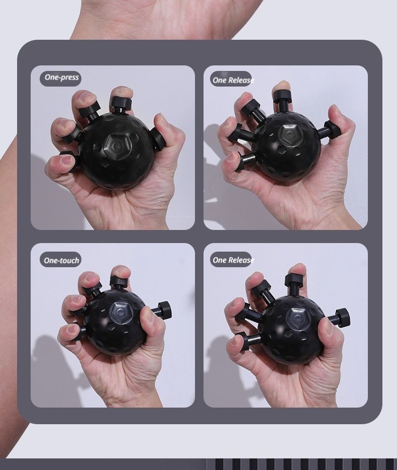 Five-finger strength tester-Black45kg