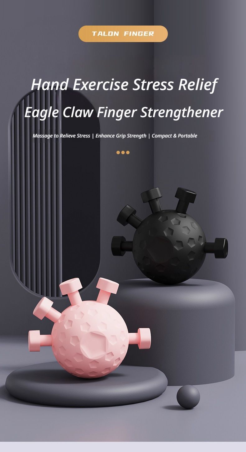 Five-finger strength tester-Pink20kg