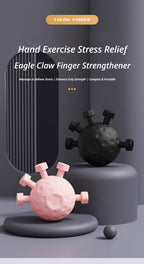 Five-finger strength tester-Pink20kg
