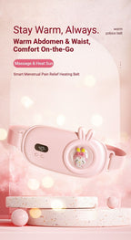 Heated Period Relief Waist Belt Pink Cute Baby