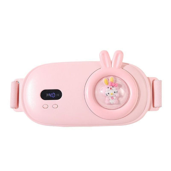 Heated Period  Waist Belt – Pink Bunny