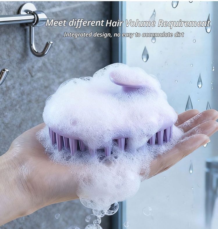 Scalp Massage Shampoo Brush-Light purple